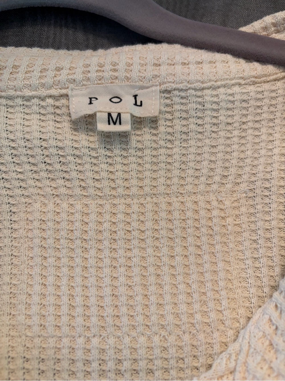 POL Patchwork Cream Jacket NWOT - Picture 6 of 9